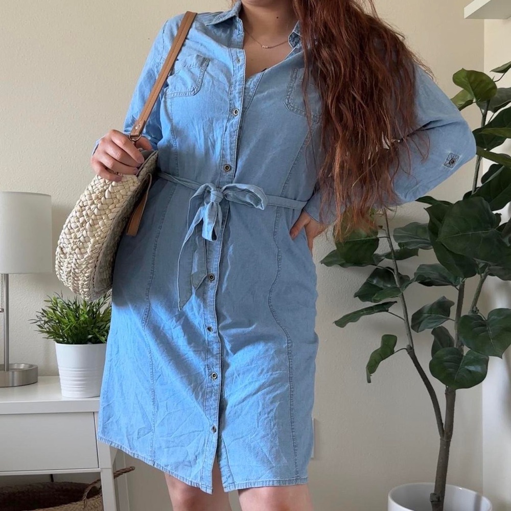 Cute Denim Dress